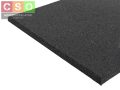 II. osztályú 20x500x500mm fekete gumilap