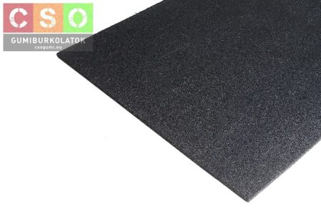 II. osztályú 15x1000x1000mm osztott fekete fitnesz-15 gumilap 