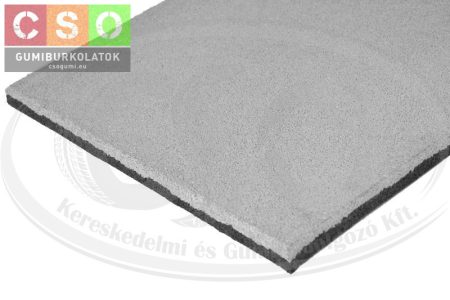 II.o. 40x500x500mm EPDM teli fehér HIC=1,30m esésvédő gumilap 