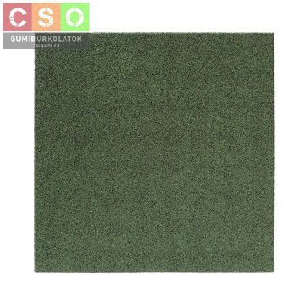40x1000x1000mm zöld osztott A40 esésvédő gumilap, HIC=1,30m