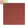 20x500x500mm vörös gumilap B20