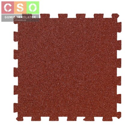 II.o. PUZZLE HOME-15 vörös gumilap 15x990x990mm (1db = 0,98m2)
