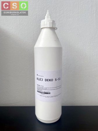 Gumiragasztó 0,8 kg-os KLEJ DEKO S-11 (2,5 m2 gumilap leragasztásához elegendő)